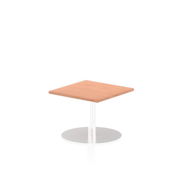 Dynamic Italia Square Poseur Table (dynamic Italia 600mm Poseur Square Table Beech Top 475mm High Leg Itl0208 Dd)