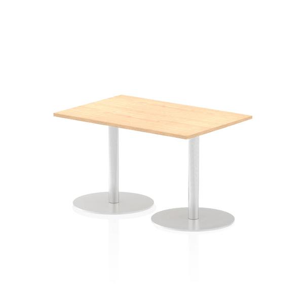 Dynamic Italia Rectangular Poseur Table (dynamic Italia 1200 X 800mm Poseur Rectangular Table Maple Top 725mm High Leg Itl0253 Dd)