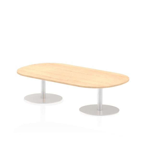Dynamic Italia Boardroom Table (dynamic Italia 1800mm Poseur Boardroom Table Maple Top 475mm High Leg Itl0175 Dd)