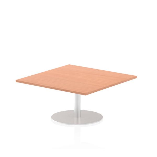 Dynamic Italia Square Poseur Table (dynamic Italia 1000mm Poseur Square Table Beech Top 475mm High Leg Itl0346 Dd)