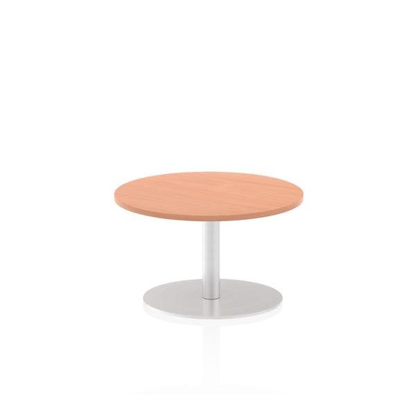 Dynamic Italia Round Poseur Table (dynamic Italia 600mm Poseur Round Table Beech Top 475mm High Leg Itl0100 Dd)