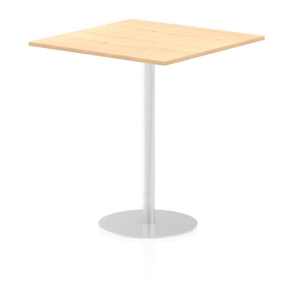 Dynamic Italia Square Poseur Table (dynamic Italia 1000mm Poseur Square Table Maple Top 1145mm High Leg Itl0361 Dd)