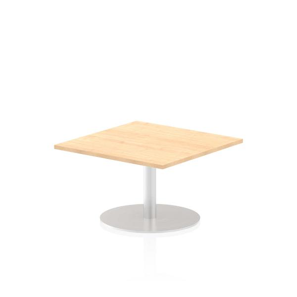 Dynamic Italia Square Poseur Table (dynamic Italia 800mm Poseur Square Table Maple Top 475mm High Leg Itl0331 Dd)