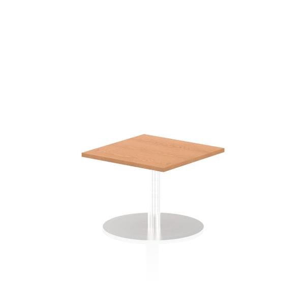 Dynamic Italia Square Poseur Table (dynamic Italia 600mm Poseur Square Table Oak Top 475mm High Leg Itl0212 Dd)