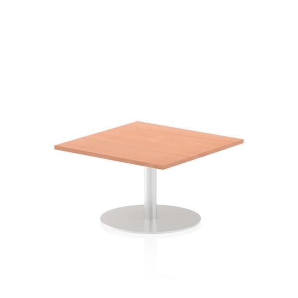 Dynamic Italia Square Poseur Table (dynamic Italia 800mm Poseur Square Table Beech Top 475mm High Leg Itl0328 Dd)