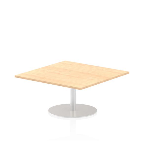 Dynamic Italia Square Poseur Table (dynamic Italia 1000mm Poseur Square Table Maple Top 475mm High Leg Itl0349 Dd)