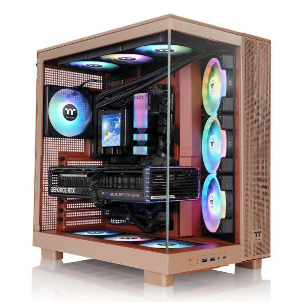 Thermaltake Geh View 380 Xl Tg Midi Tower "argb Gravel Sand" Retail