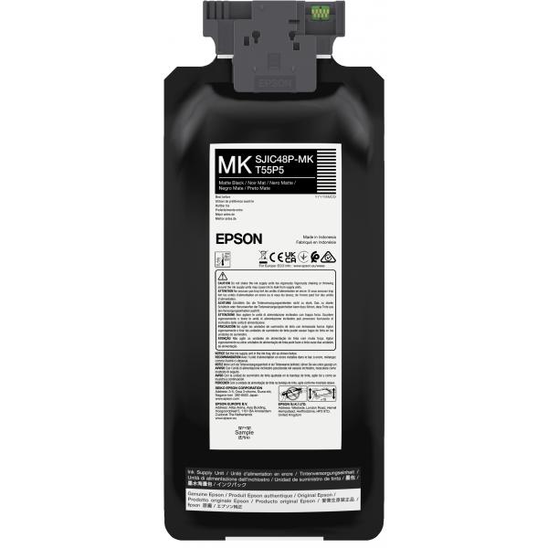 Epson Pos Sjic48P-Mk Ink Cartridge For Colorworks C8000e,ÿ480 Ml (c13t55p540)