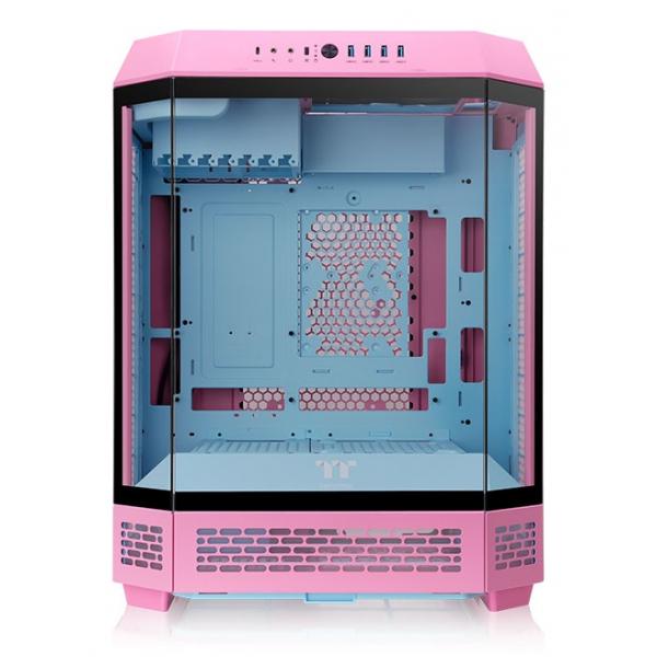 Thermaltake The Tower 600 Pink Tempered Glass X 3