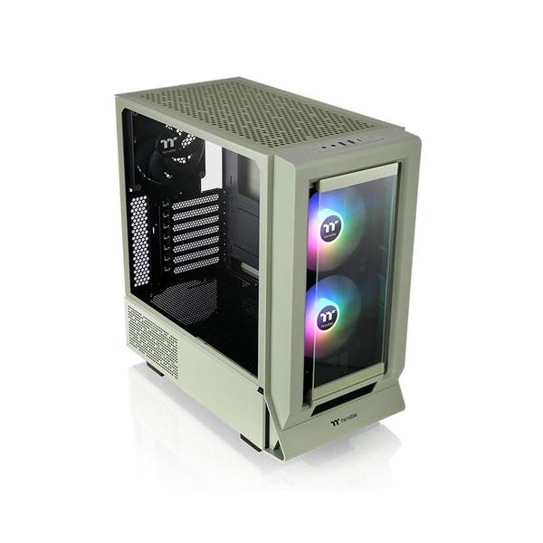 Thermaltake Ceres 350 Mx MidI-Tower Gehäuse Seitenfenster Grün