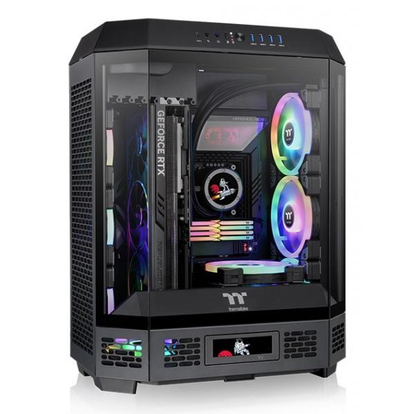 Thermaltake The Tower 600 - Mid Tower - Atx - Seitenteil Mit Fenster (gehärtetes Glas) - Keine Spann