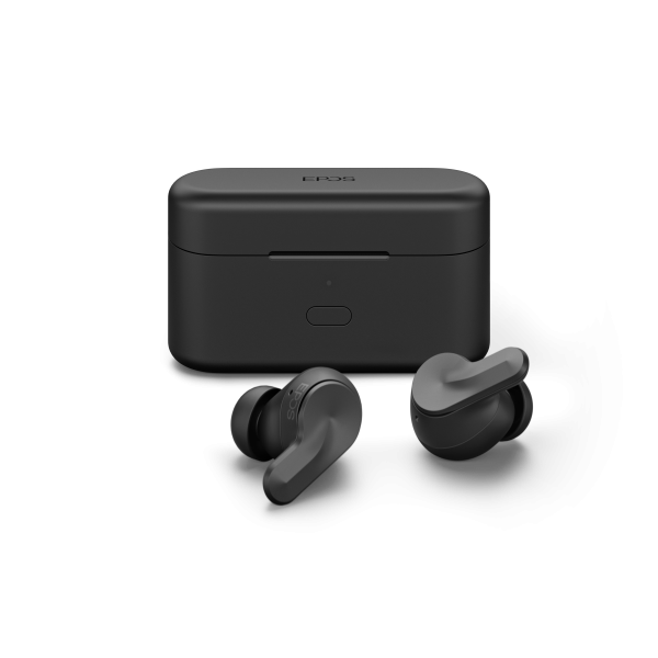 Epos Adapt E1 Schwarz Bluetooth Earbuds MultI-Connect Ipx5 Hybrid Anc Ladecase UsB-C Dongle Ohradapt - Image 3
