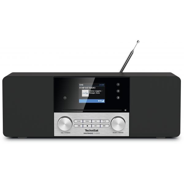 Technisat Digitradio 3 Voice Sw/si Dab+/ukw/cd,usb,technivoice,mp3,display
