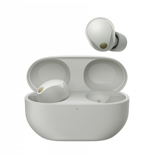 Sony WF-1000xm5 Bluetooth Noise Cancelling Kopfhörer Silber