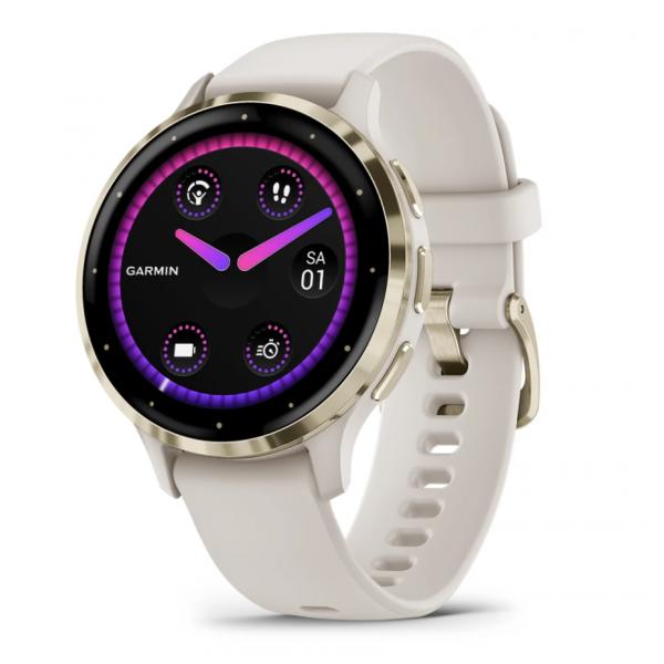 Garmin Venu 3s -41mm - Elfenbeim/softgolf