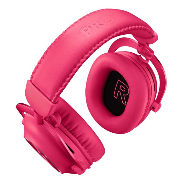 Logitech Pro X 2 Lightspeed Wireless Gaming Headset - Magenta