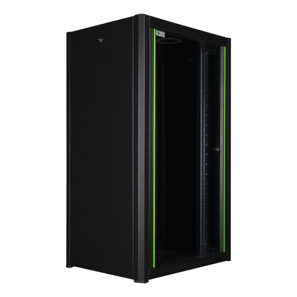 Lanview 19" 20u W=600mm D=450mm H=1000mm Wallmount Pro Black (rwp20u45bl) - Image 3