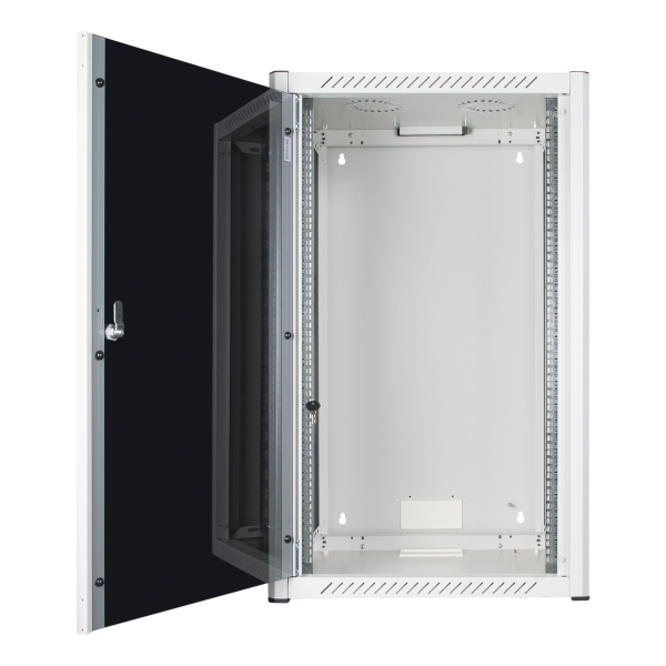 Lanview 19" 20u W=600mm D=560mm H=1000mm Wallmount Pro White (rwp20u56wh) - Image 3