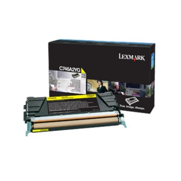 Lexmark Gelb Tonerpatrone Lexmark Corporate