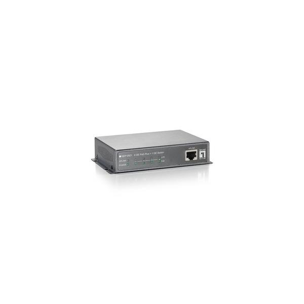 Levelone GeP-0521 4 Ge PoE-Plus + 1 Ge Switch 120w
