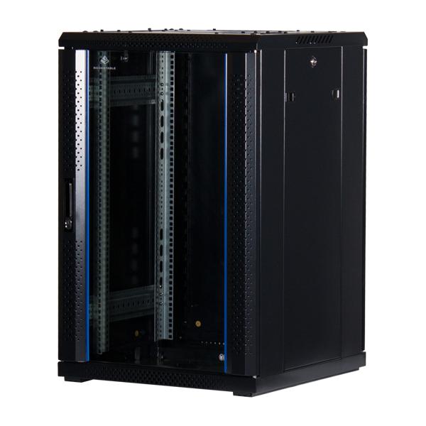 Rockstable Netzwerkschrank 19" 18 He 600x600x900mm