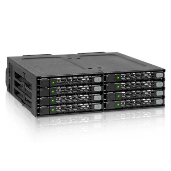 Icy Dock Backplane Icydock 8x6,3cm SataI-Iii In 1x5,25" Ssd/hdd 7mm