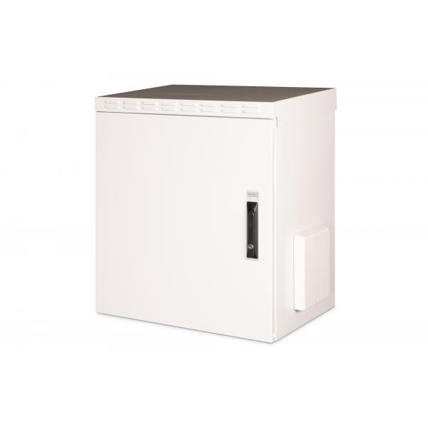 Digitus Wandschrank 12he 600x450mm, Grau, Outdoor Ip55