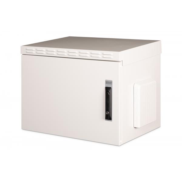 Digitus Wandschrank 7he 600x450mm, Grau, Outdoor Ip55