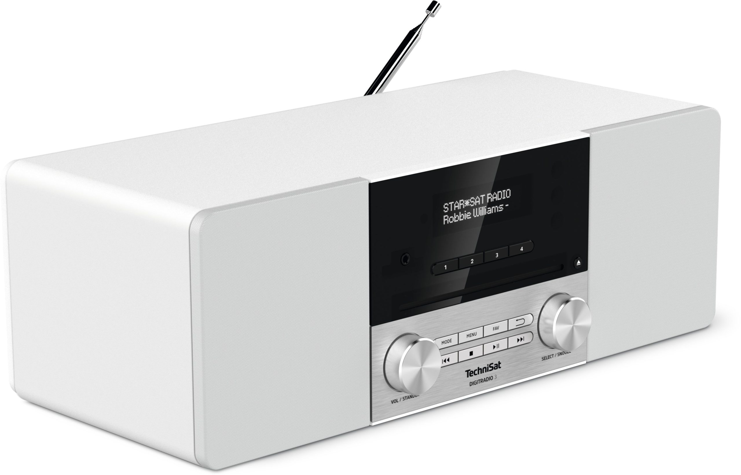 Technisat 3 - Audiosystem - 2 X 10 Watt - Weiß - Image 3