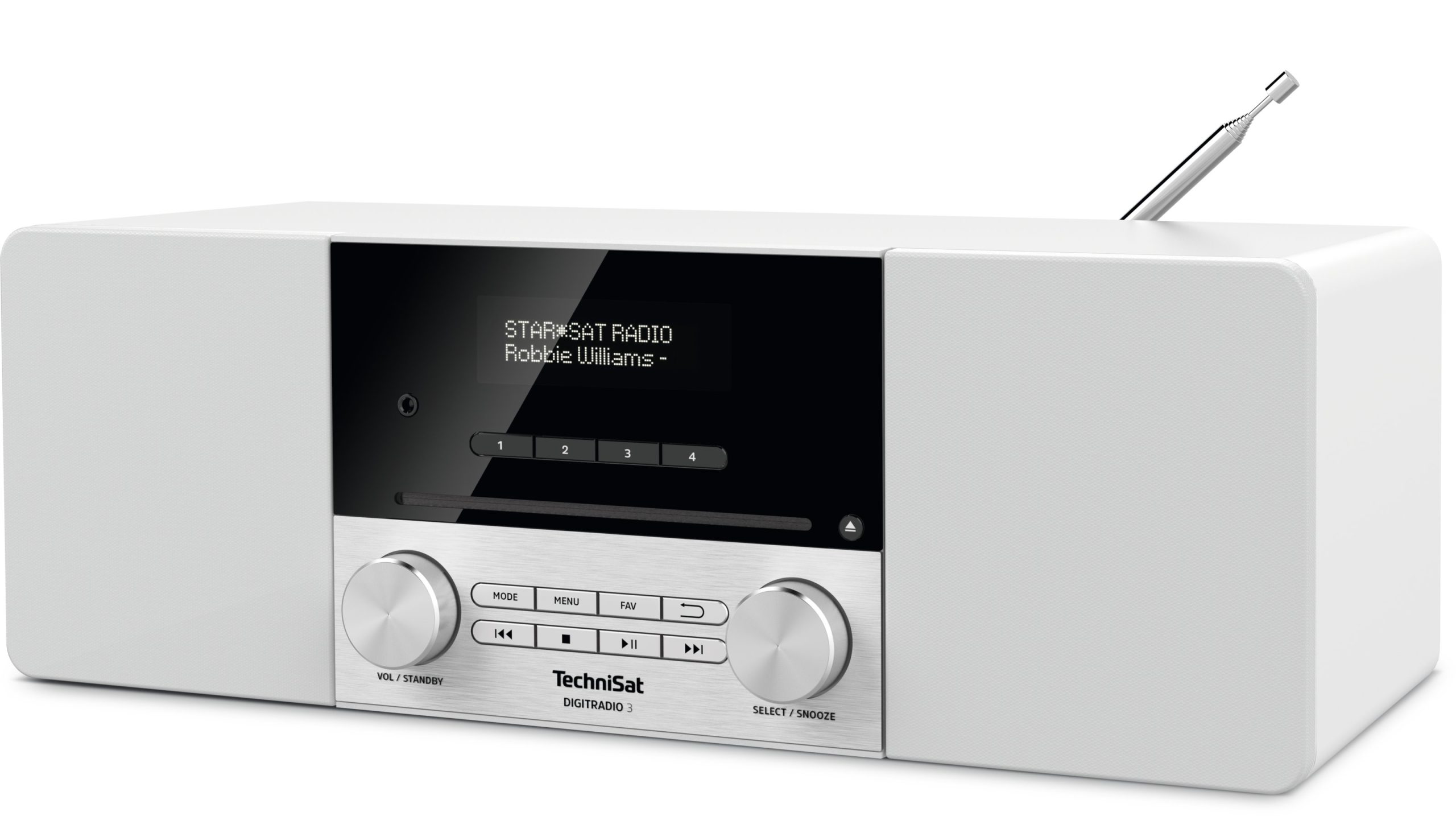 Technisat 3 - Audiosystem - 2 X 10 Watt - Weiß - Image 4
