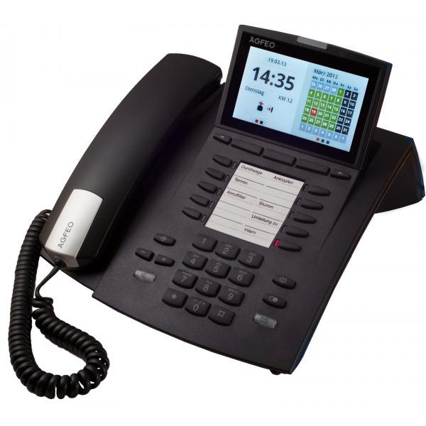 Agfeo St45 Ip Systemtelefon Schwarz