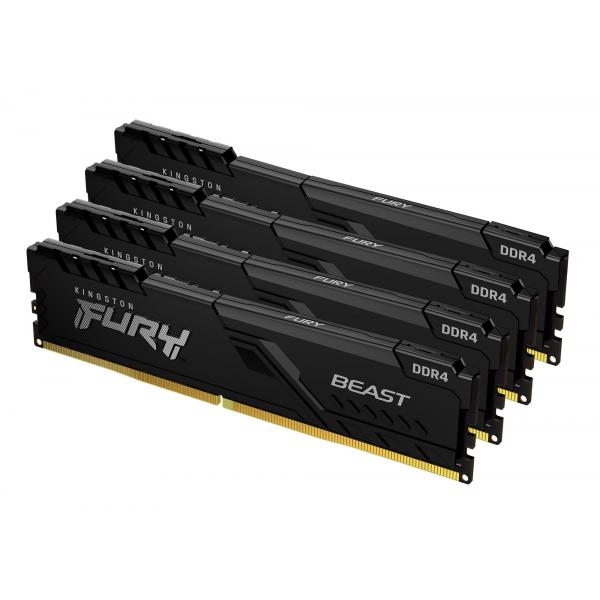 Kingston Fury Beast Black 64gb Kit (4x16gb)