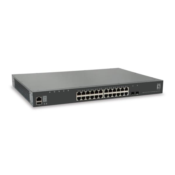 Level One 28-PorT-StackablE-L3-Switch