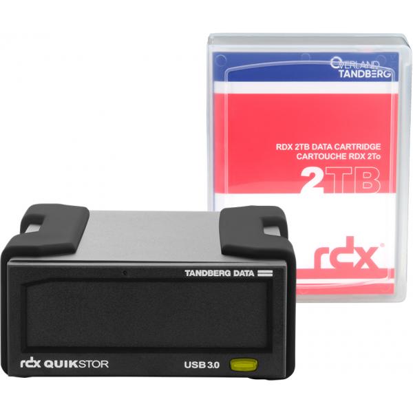 Overland Tandberg Rdx External Drive Kit  2  Tb Cartridge + Software