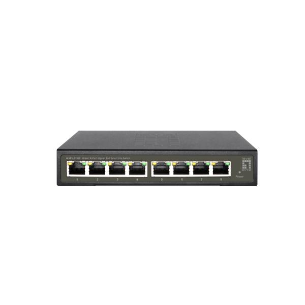Levelone Switch  8x Ge GeS-2108p                112w  8xpoe+