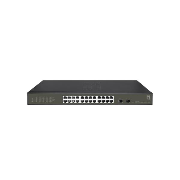 Levelone Switch 24x Ge GeS-2126      2xgsfp 19"
