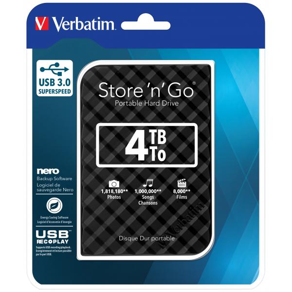 Verbatim Store`n Save Gen2 4tb - Image 4