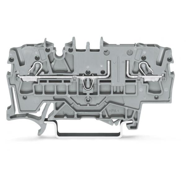 Wago 2-LeiteR-Durchgangsklemme 2002-1601 0,25-2,5(4) Mm Grau 2002-1601