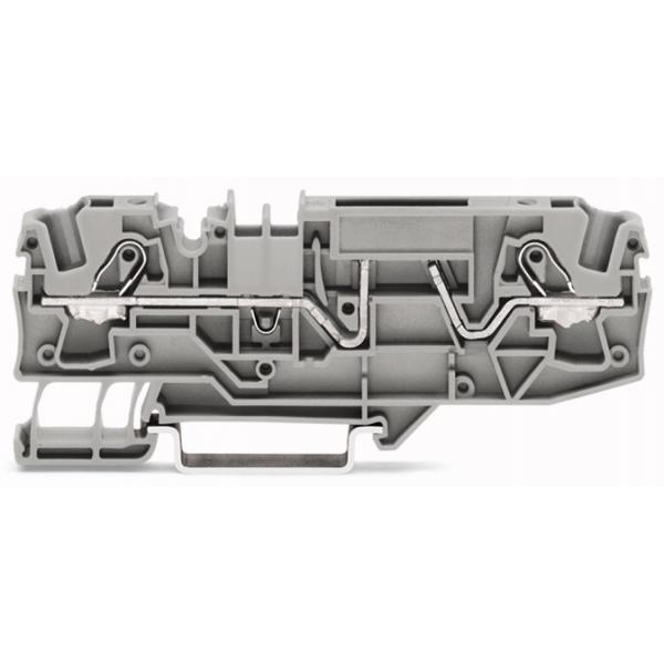 Wago Topjob S 2-L- 2006-1681 Sicherungsklemme, Grau