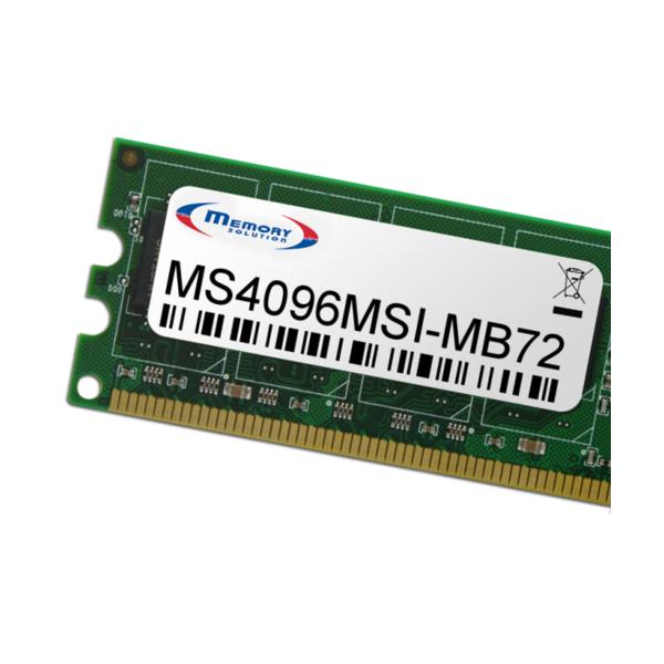 Memorysolution Msi Ms4096msI-Mb72 4gb