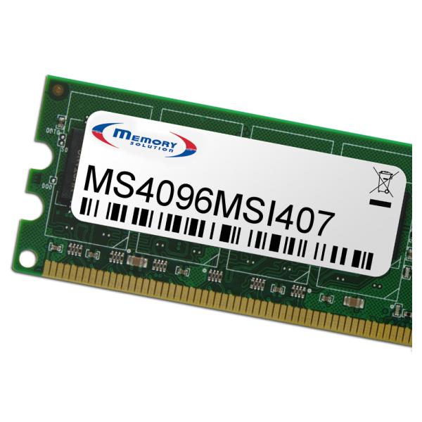 Memorysolution Msi Ms4096msi407 4gb