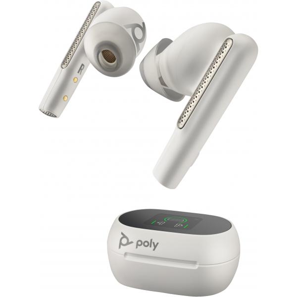 Hp Poly Voyager Free 60/60+ White Earbuds 2 Pieces
