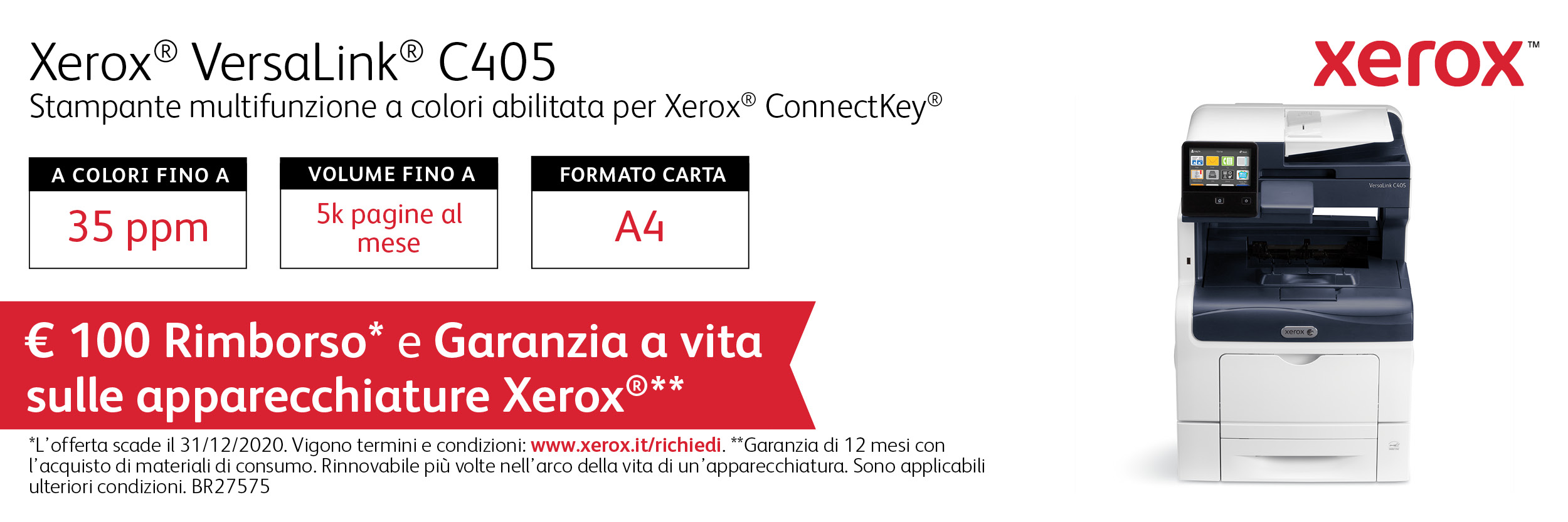 Xerox Versalink C405 Cyan Tonerpatrone - Image 3