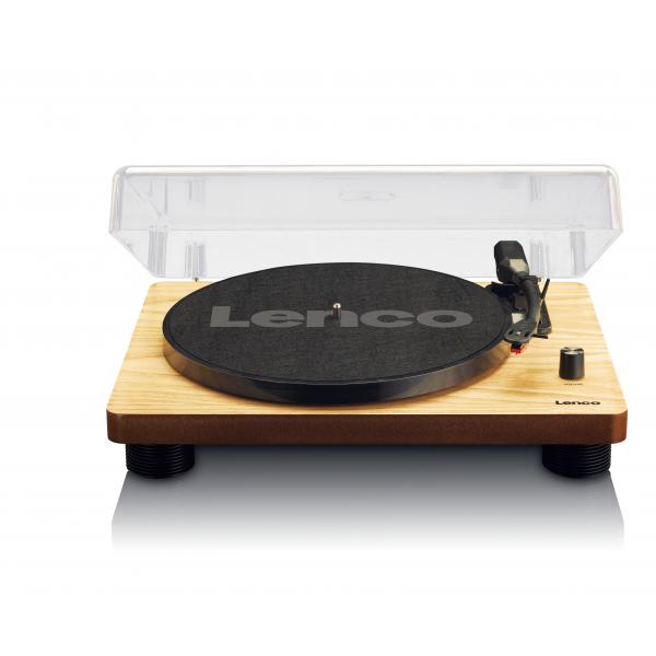 Lenco LS-50 BelT-Drive Audio Turntable Grau (lS-50wd)