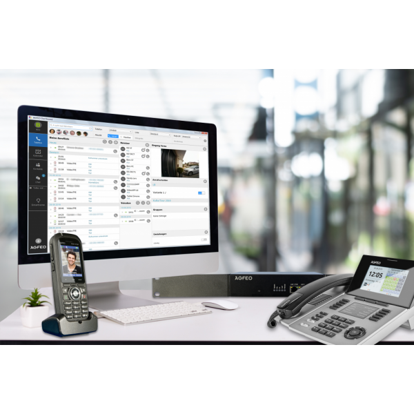 Agfeo Systemtelefon St56 Sensorfon Silber - Image 3