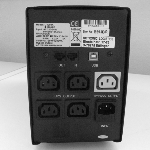 Value Ups 800 - Line Interaktive Usv Mit Usb Port