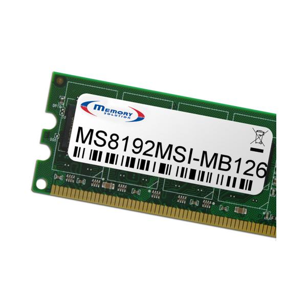 Memorysolution Msi Ms8192msI-Mb126 8gb