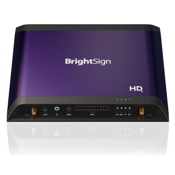 Brightsign Built For Interactivity Delivers 4k60p Video In Hdr Hmtl5 Flexible I/o Usb