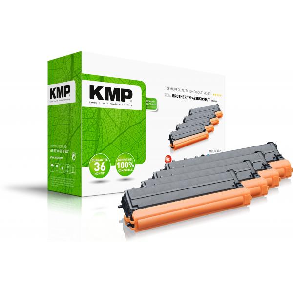 Kmp Tonerkartusche Ersetzt Brother Tn423bk, Tn423c, Tn423m, Tn423y