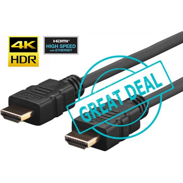 Vivolink Prohdmihd5-Bulk HdmI-Kabel 5 M Hdmi Typ A (standard) Schwarz (prohdmihd5-Bulk)